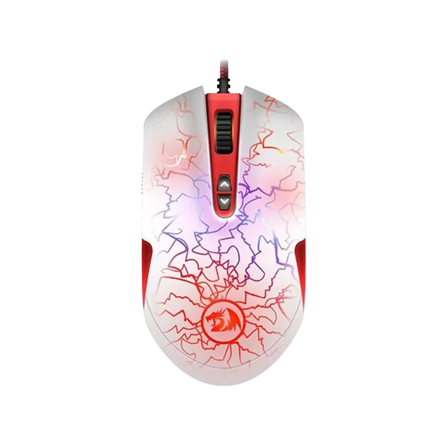 موس گیمینگ ردراگون Redragon Lavawolf M701 White