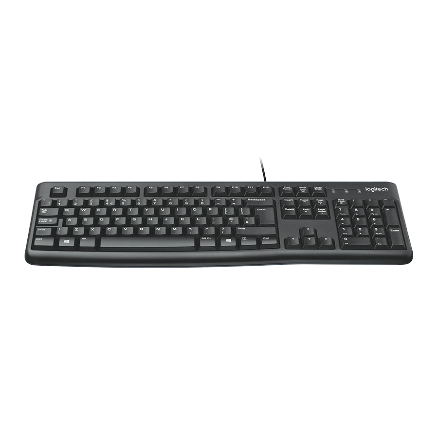 کیبورد اداری لاجیتک Logitech K120 Black
