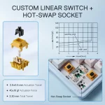 کیبورد مکانیکال گیمینگ ردراگون Redragon Antonium K728 PRO AK