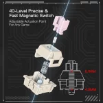 کیبورد مکانیکال گیمینگ ردراگون Redragon Fizz RT K617 GB RGB