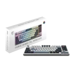 کیبورد بی‌ سیم مکانیکال گیمینگ ام اس آی MSI FORGE GK600 TKL SKY
