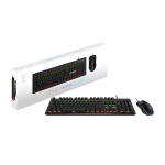 موس و کیبورد مکانیکال گیمینگ ام اس آی MSI FORGE GK300 COMBO