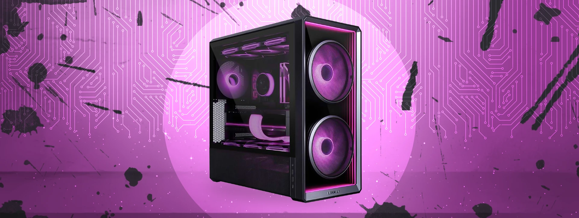 کیس گیمینگ لیان لی Lian Li LANCOOL 217 INF Black