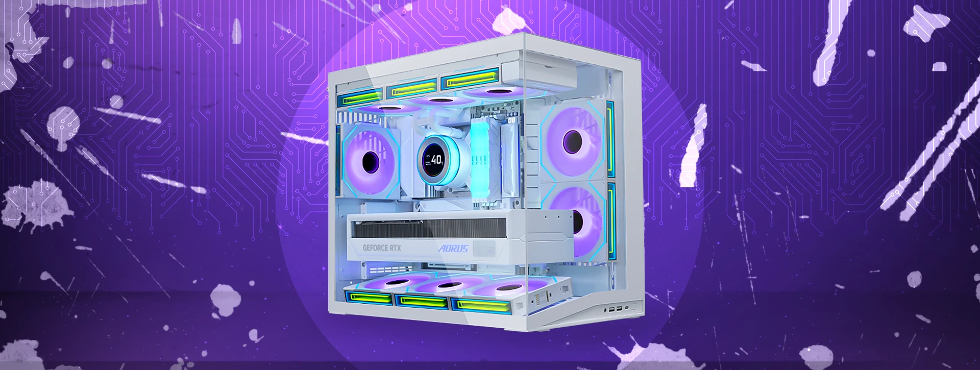 کیس گیمینگ لیان لی Lian Li O11D MINI V2 White