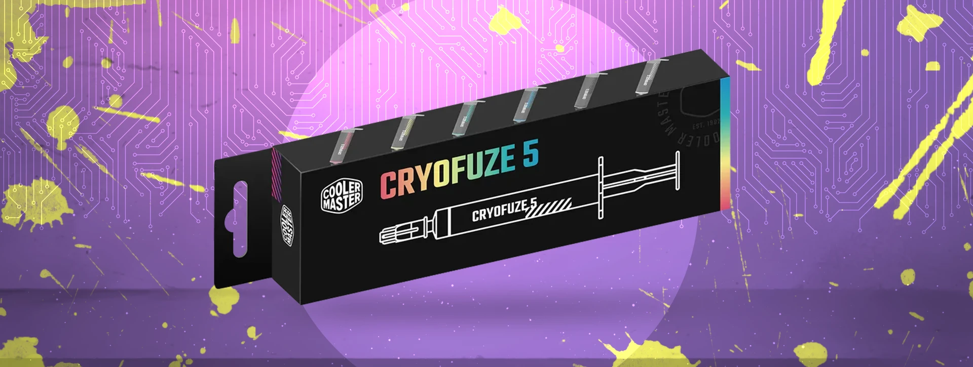 خمیر سیلیکون کولر مستر COOLERMASTER CryoFuze 5 Yellow