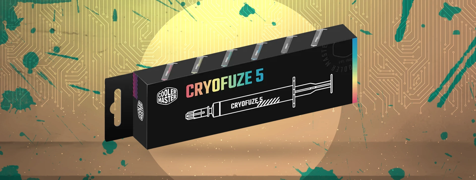 خمیر سیلیکون کولر مستر COOLERMASTER CryoFuze 5 Green