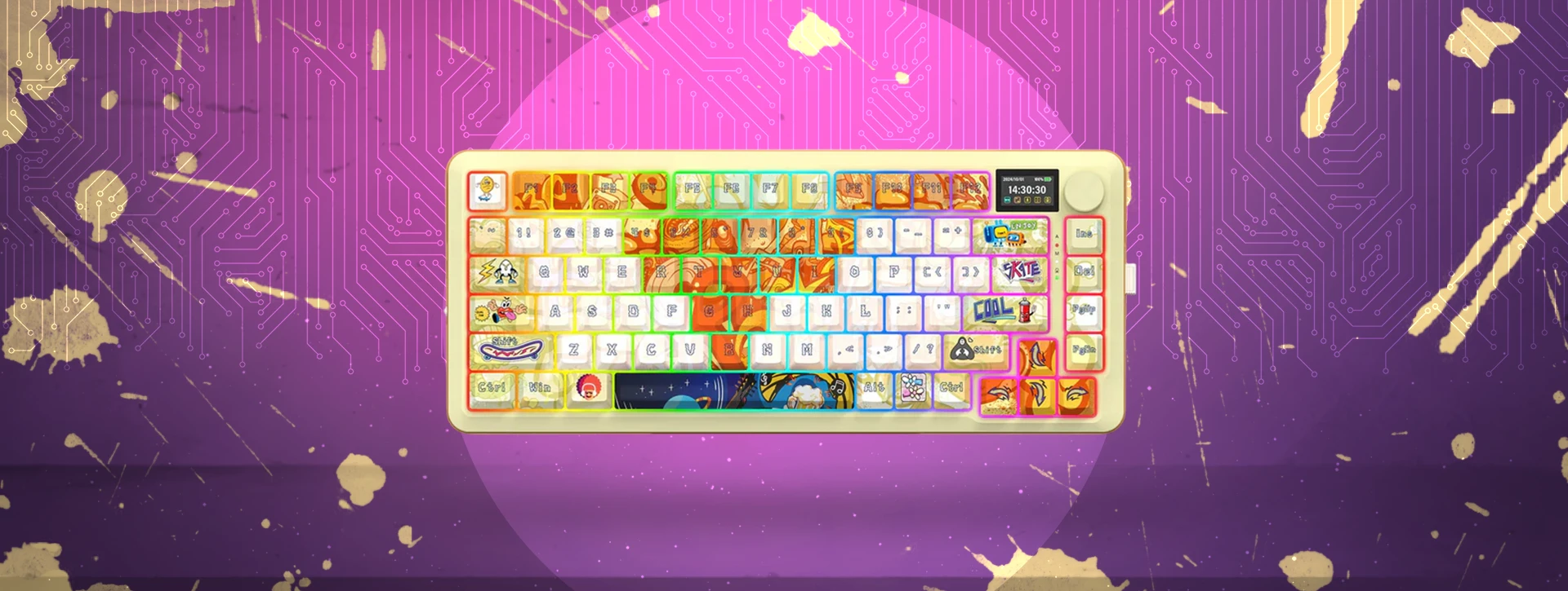 کیبورد مکانیکال گیمینگ ردراگون Redragon K708GF RGB PRO