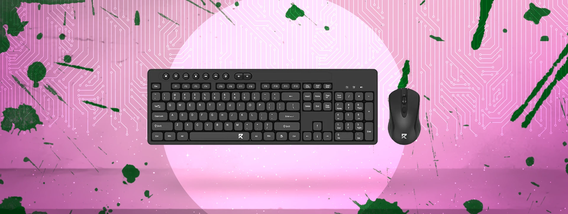 موس و کیبورد بی سیم اداری ردراگون Redragon BS-7094