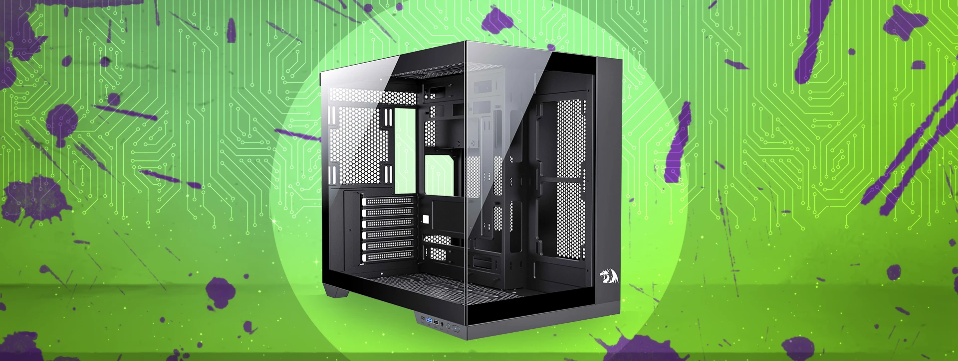 کیس گیمینگ ردراگون Redragon Wideload Pro CA-604