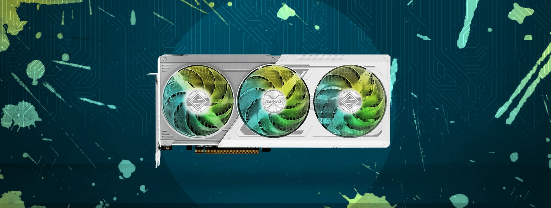 کارت گرافیک ازراک ASRock RX 9070 XT Steel Legend 16GB