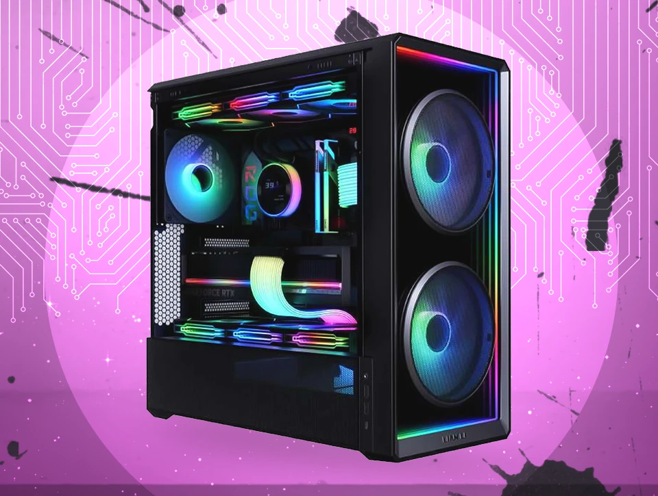 کیس گیمینگ لیان لی Lian Li LANCOOL 217 INF Black