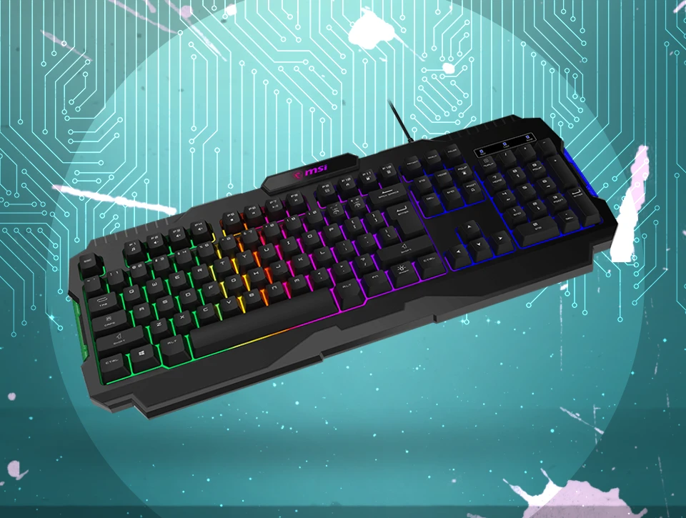 موس و کیبورد گیمینگ ام اس آی MSI FORGE GK100 COMBO