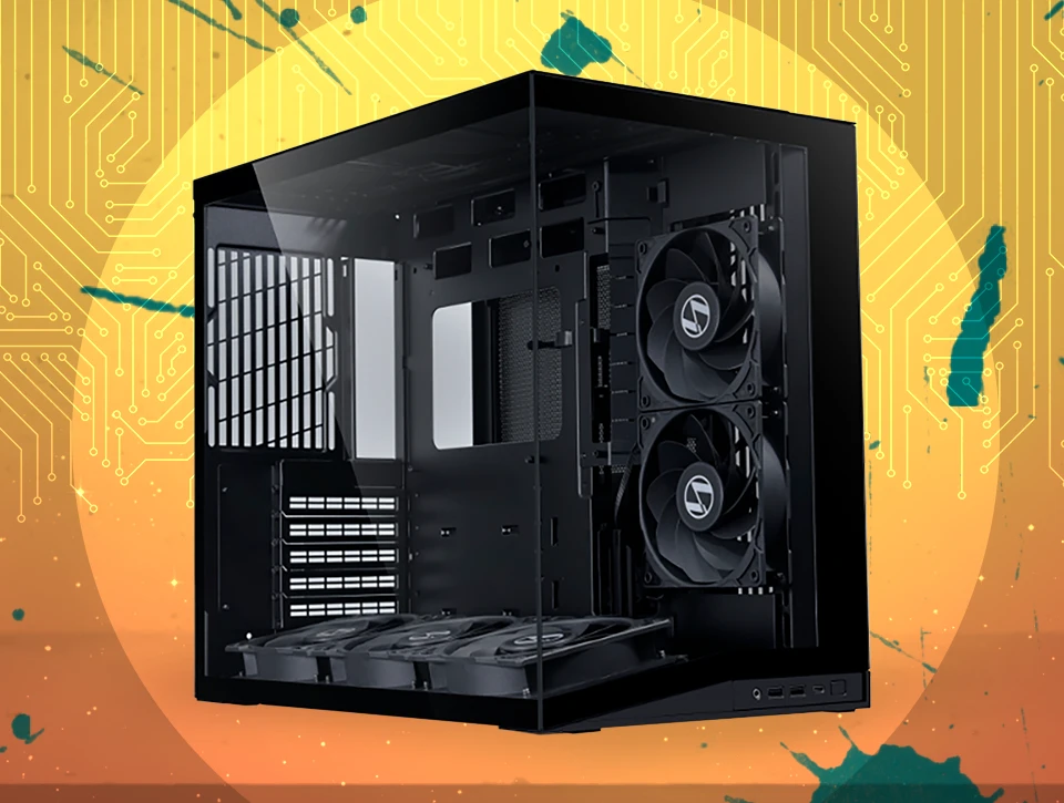 کیس گیمینگ لیان لی Lian Li O11D MINI V2 Flow Black