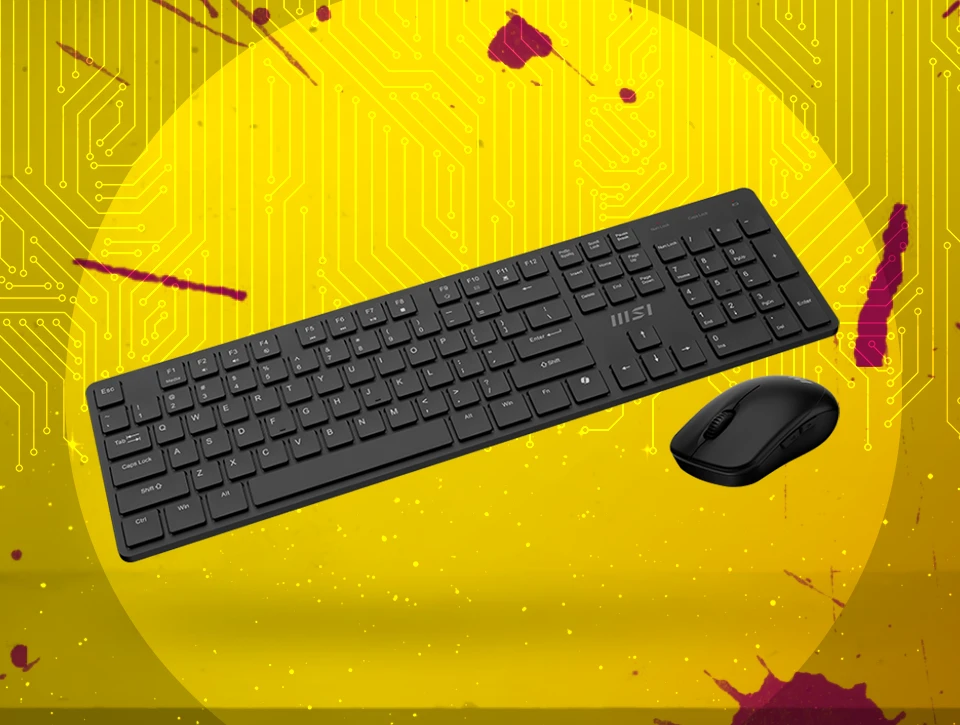 موس و کیبورد بی سیم ام اس آی MSI FORGE K200 COMBO