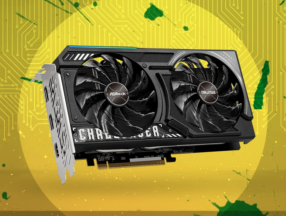 کارت گرافیک ازراک ASRock RX 9060 XT Challenger 16GB OC