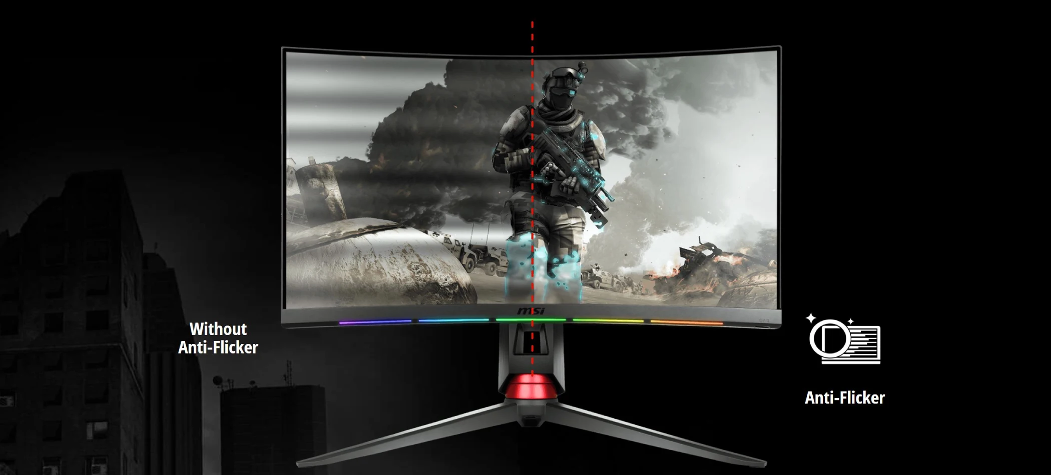 تکنولوژی Flicker Free در مانیتور چیست؟