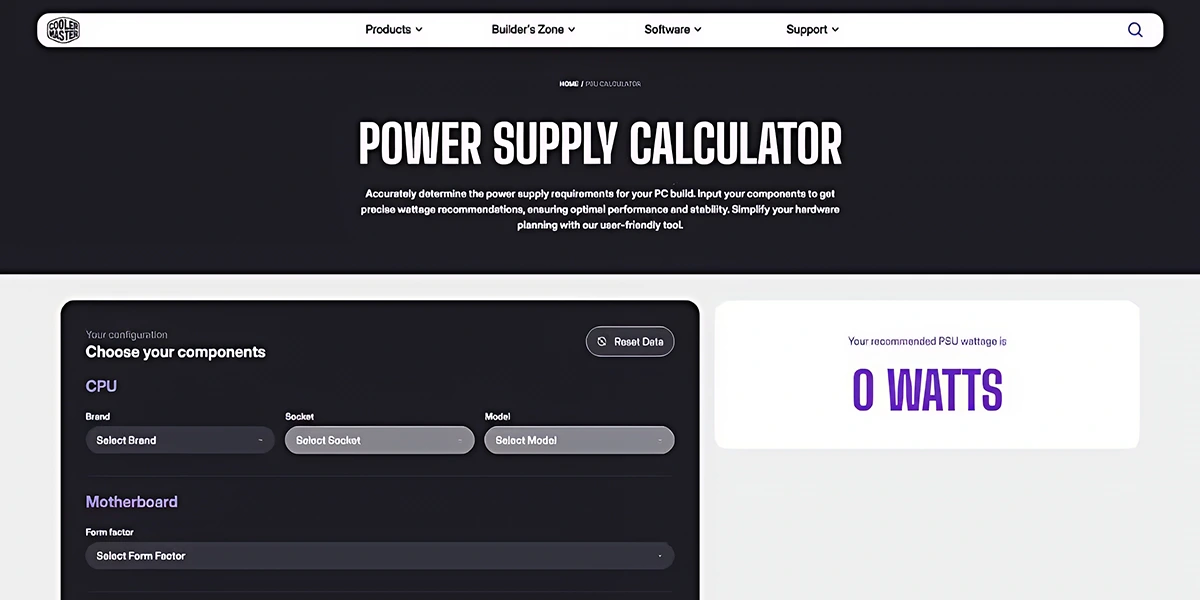 توان مصرفی سیستم