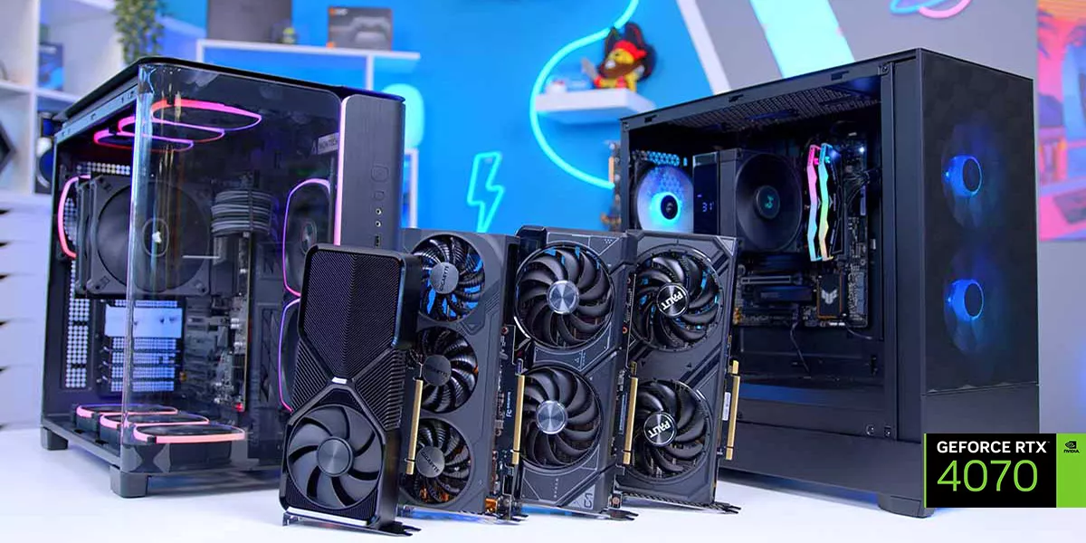 قطعات High-End برای RTX 4070 در رزولوشن 4K