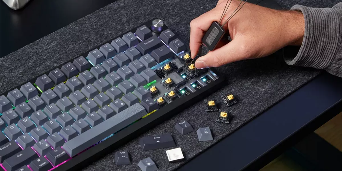 سوئیچهای Hot-Swappable: آزادی در شخصی سازی