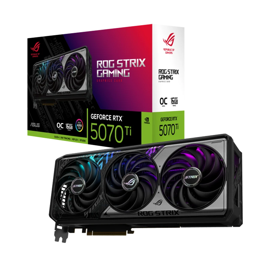 کارت گرافیک ایسوس Asus ROG Strix RTX 5070 Ti 16GB OC