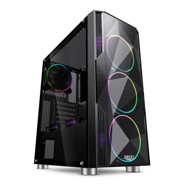 کیس گیمینگ اوست Awest GT-AV02-BG