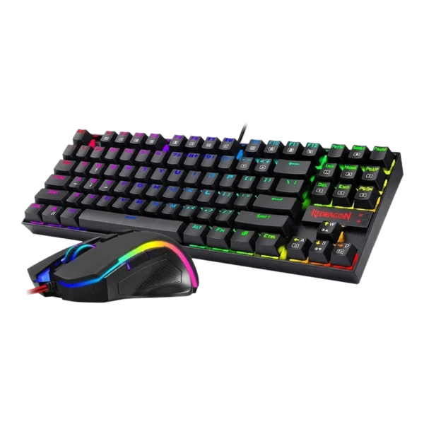 موس و کیبورد گیمینگ ردراگون Redragon K552-RGB-BA