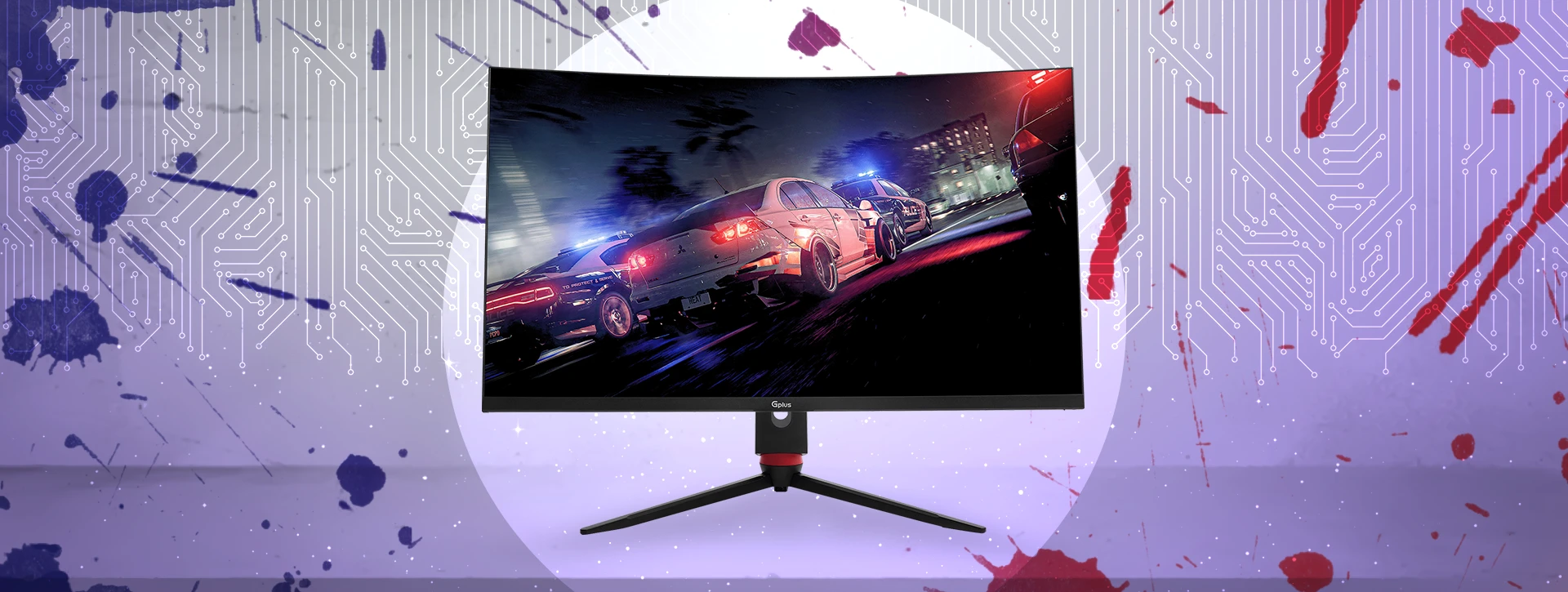 مانیتور گیمینگ 32 اینچ جی پلاس Gplus GGM-K329QN
