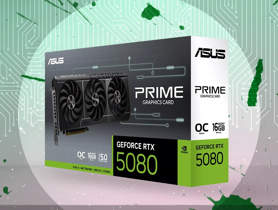 کارت گرافیک ایسوس Asus PRIME RTX 5080 16GB OC