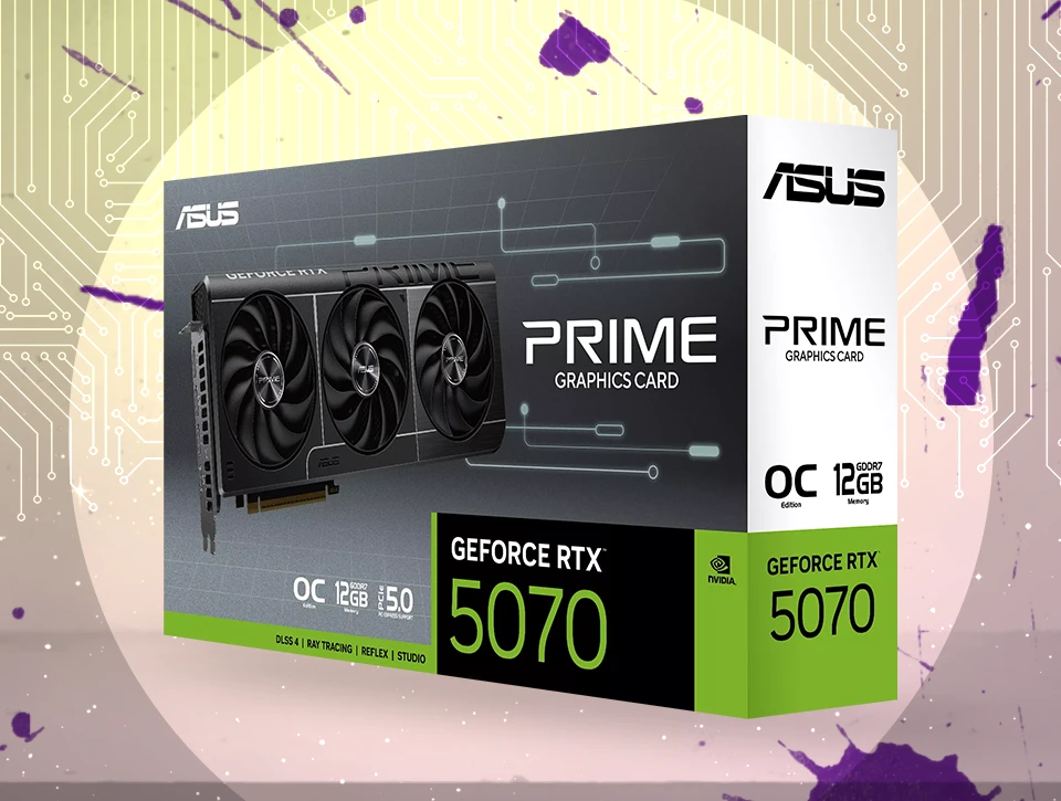 کارت گرافیک ایسوس Asus PRIME RTX 5070 12GB OC