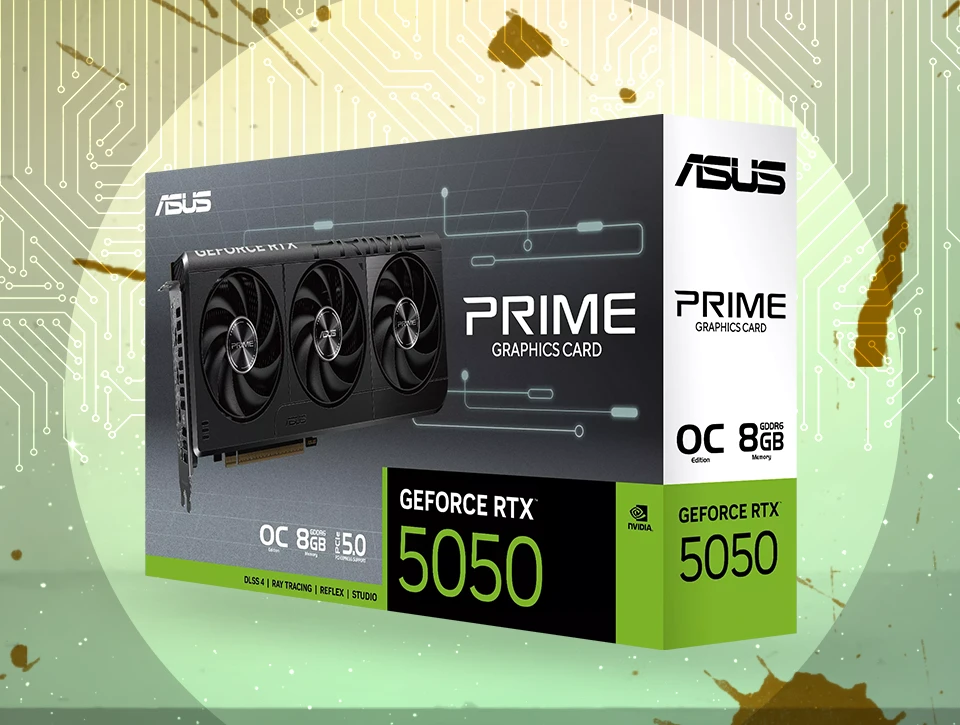 کارت گرافیک ایسوس Asus PRIME RTX 5050 8GB OC