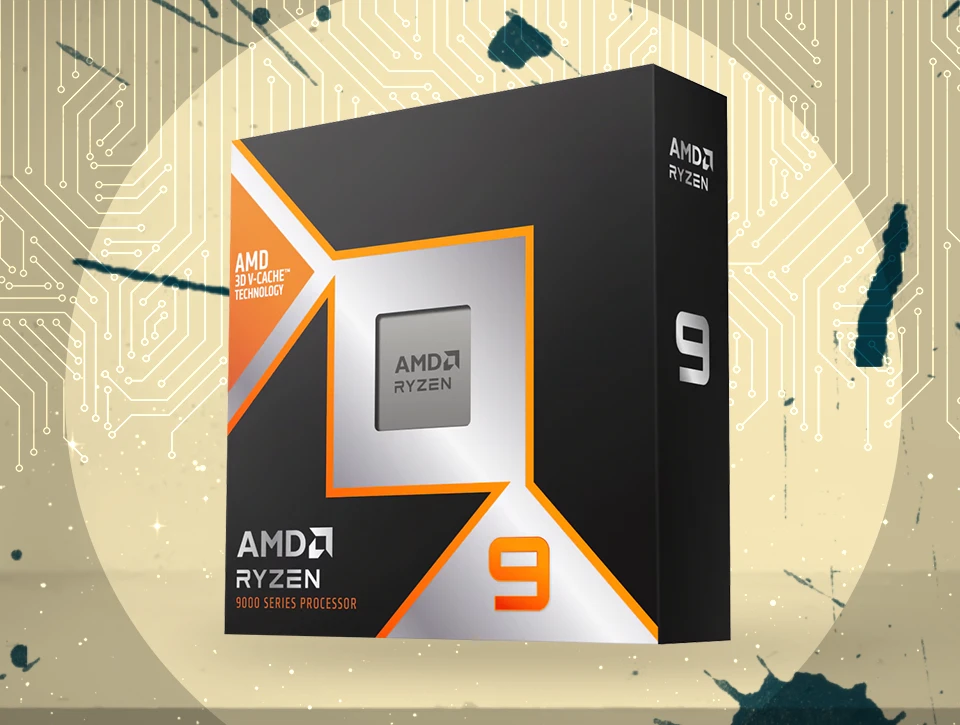 w2 پردازنده AMD مدل Ryzen 9 9900X Tray