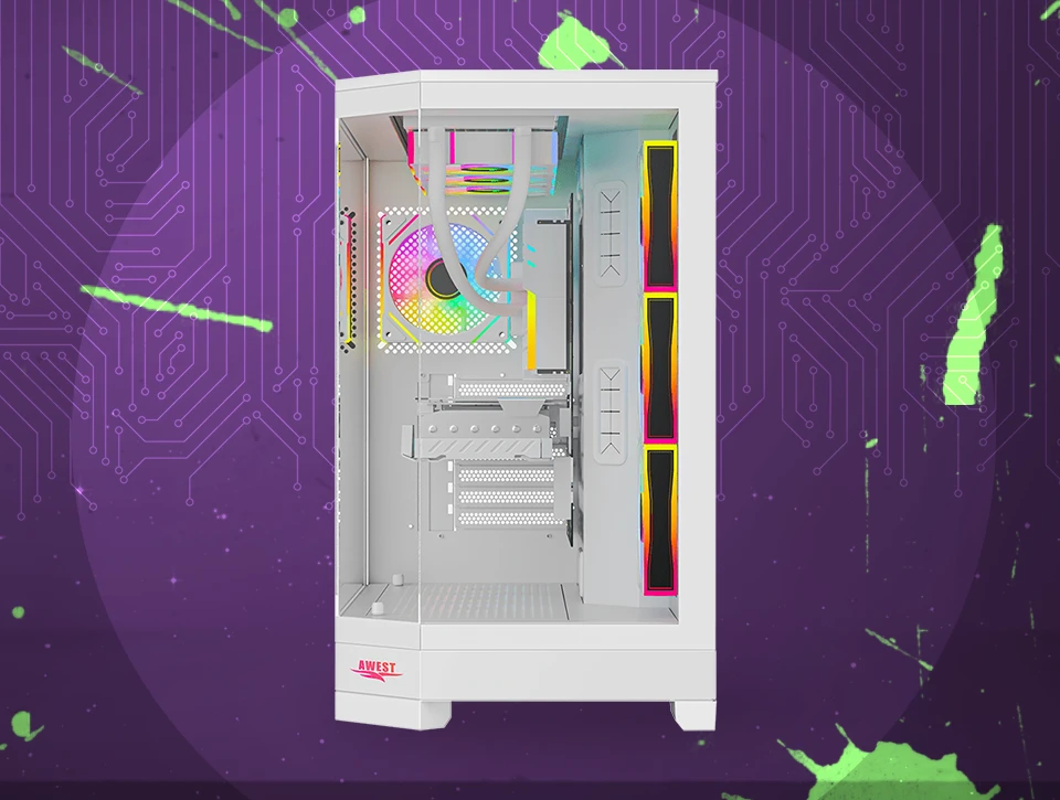 کیس گیمینگ اوست Awest GT-AQ1-MW