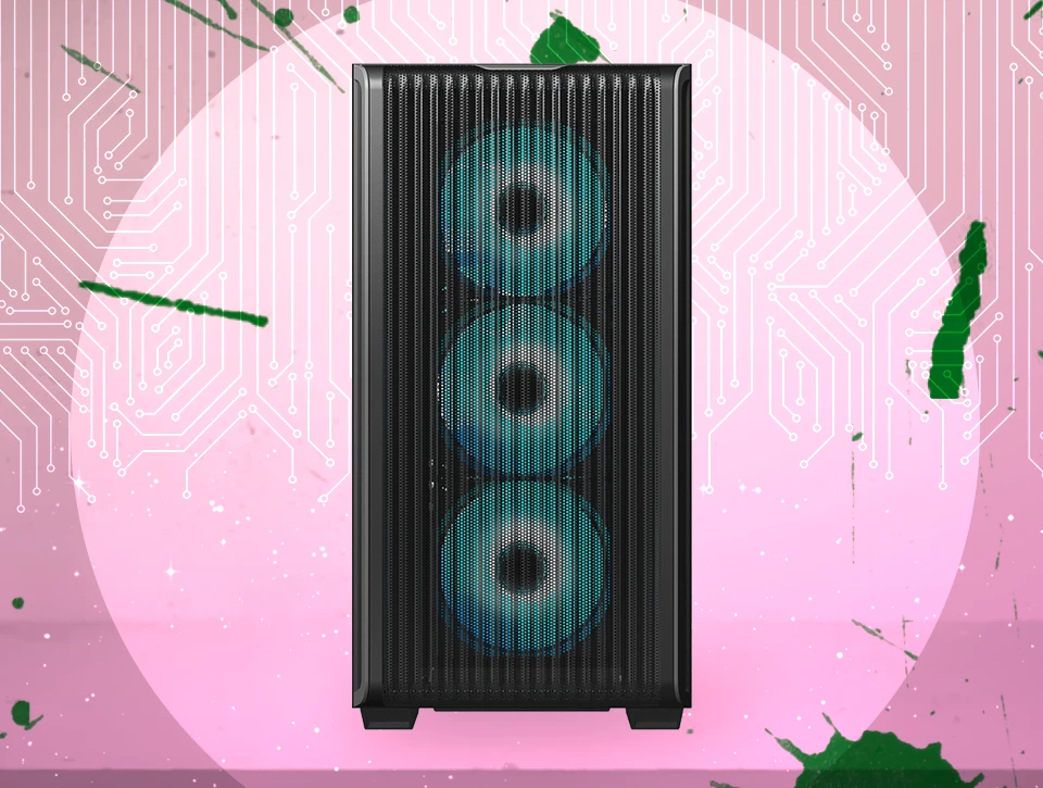 کیس گیمینگ اوست Awest GT-AV302-MB