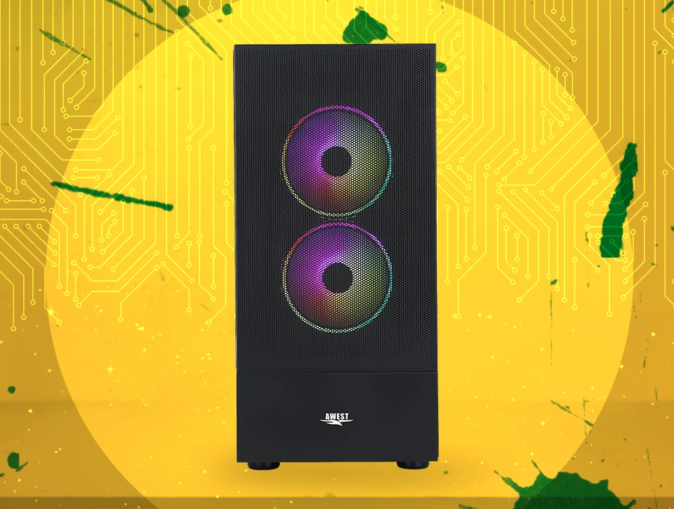 کیس گیمینگ اوست Awest GT-AV201-MB PLUS