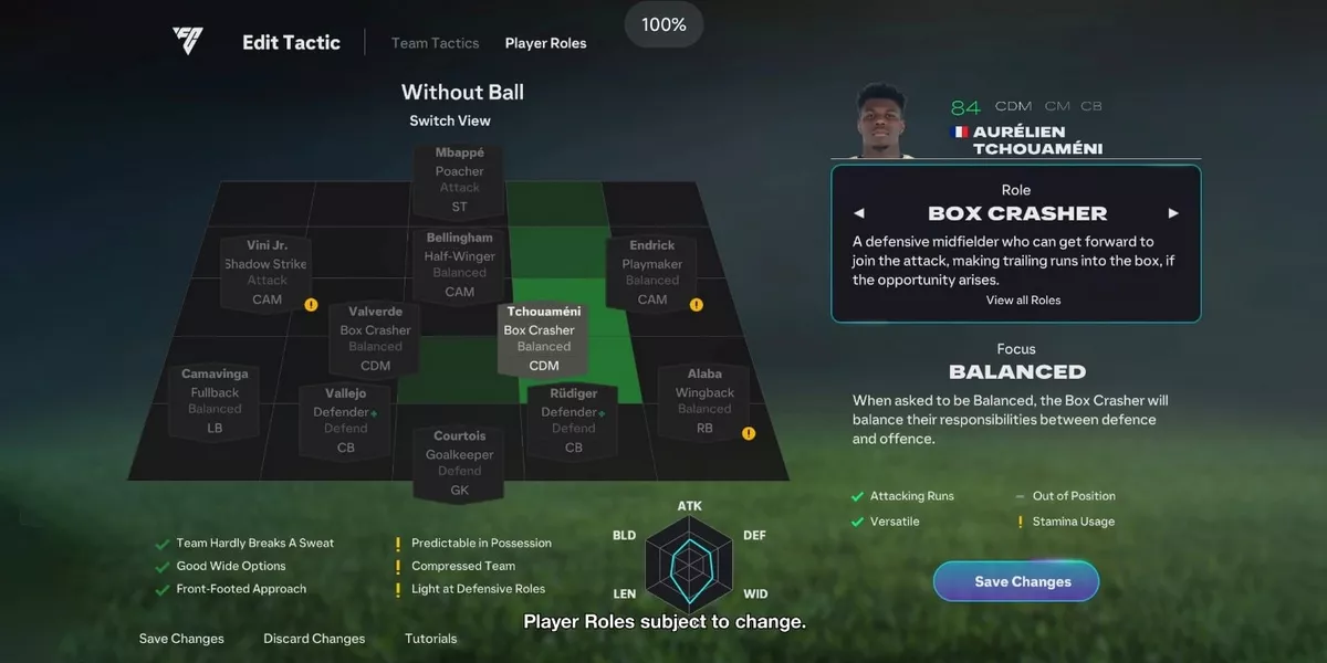 Player Roles در بازی FC 26 چیست؟
