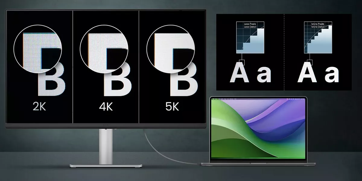 تفاوت های رزولوشن 4k و 5k: برتری اصلی ۵کی