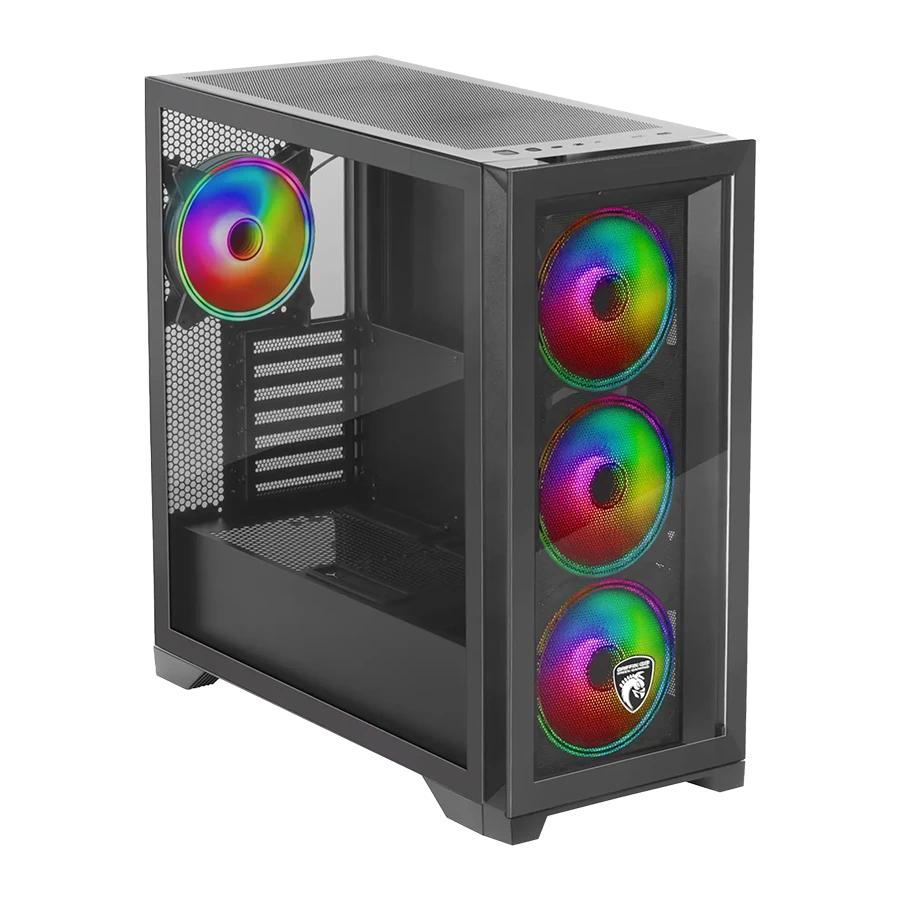 کیس گیمینگ گرین Green GRIFFIN G9