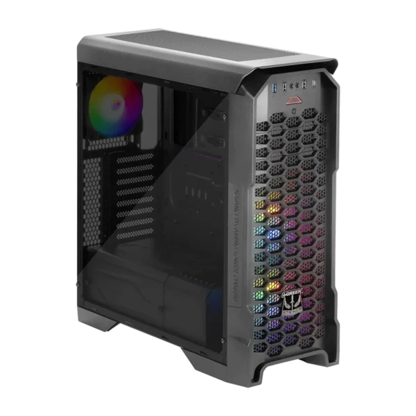 کیس گیمینگ گرین Green STRIKER FRGB