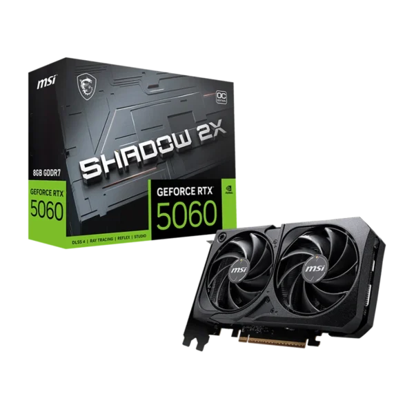 کارت گرافیک ام اس آی MSI RTX 5060 8GB SHADOW 2X OC