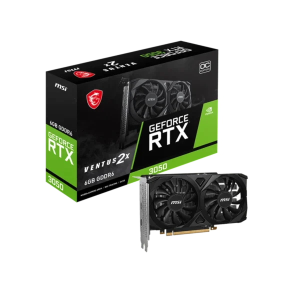کارت گرافیک ام اس آی MSI RTX 3050 VENTUS 2X 6G OC