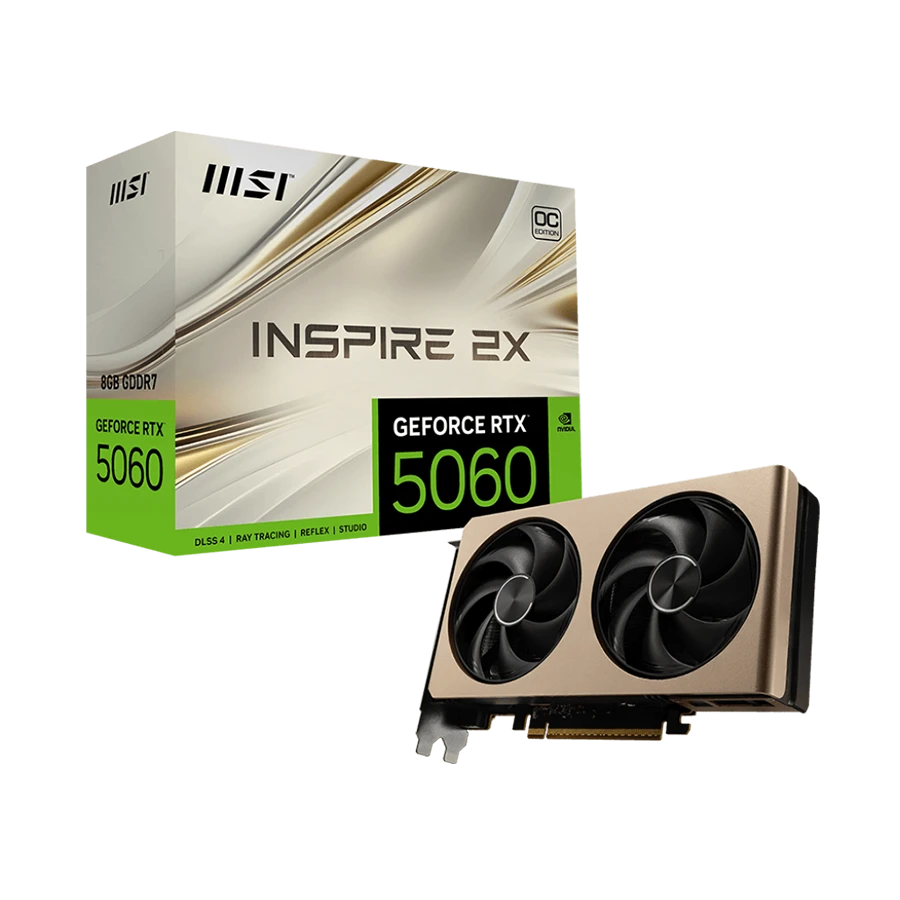 کارت گرافیک ام اس آی MSI RTX 5060 8G INSPIRE 2X OC
