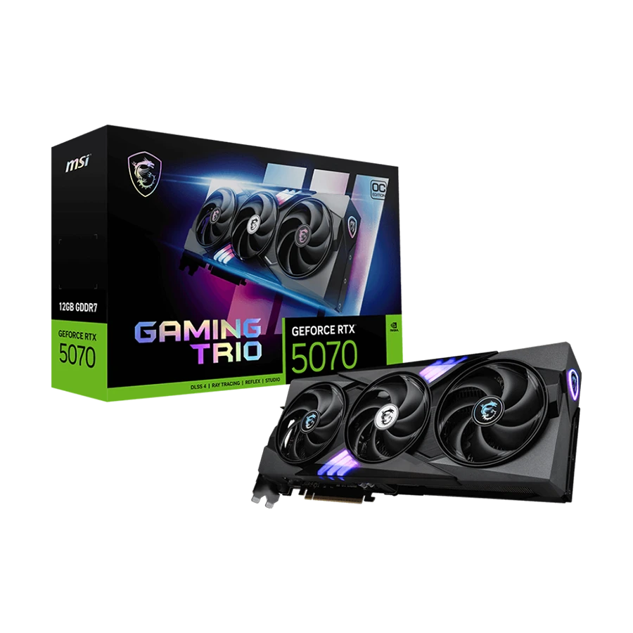 کارت گرافیک ام اس آی MSI RTX 5070 12G GAMING TRIO OC