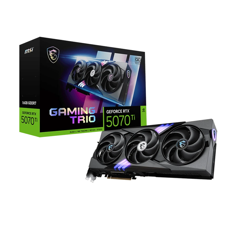 کارت گرافیک ام اس آی MSI RTX 5070 Ti 16G GAMING TRIO OC