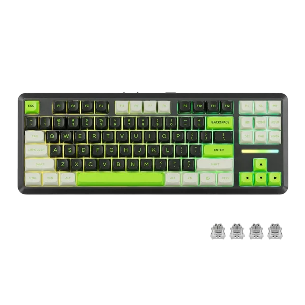 کیبورد بی سیم مکانیکال گیمینگ ردراگون Redragon K734 BWG PRO RGB