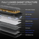 کیبورد بی سیم مکانیکال گیمینگ ردراگون Redragon Freyja K687 GG PRO