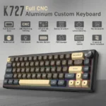 کیبورد بی سیم مکانیکال گیمینگ ردراگون Redragon K727 CGY PRO RGB