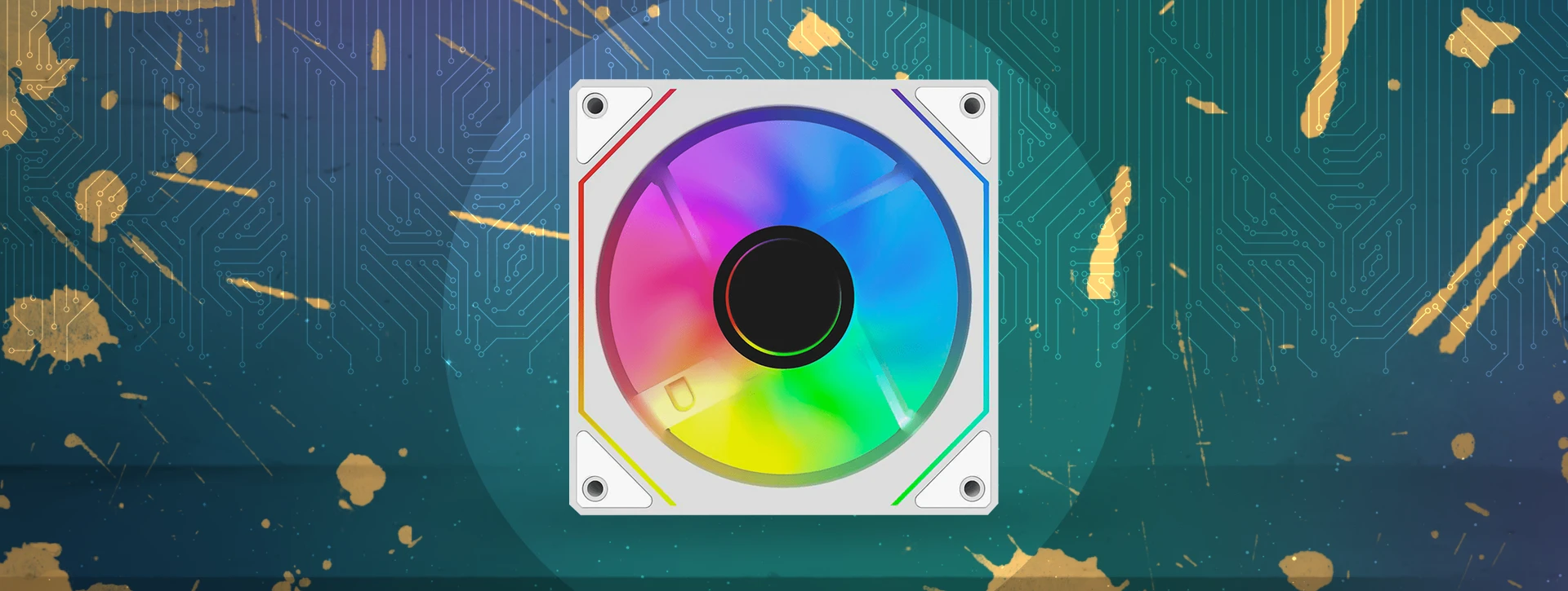 فن کیس اوست Awest AVI-120W ARGB