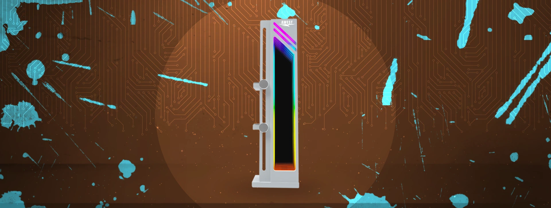 نگهدارنده کارت گرافیک اوست Awest GPU Holder White