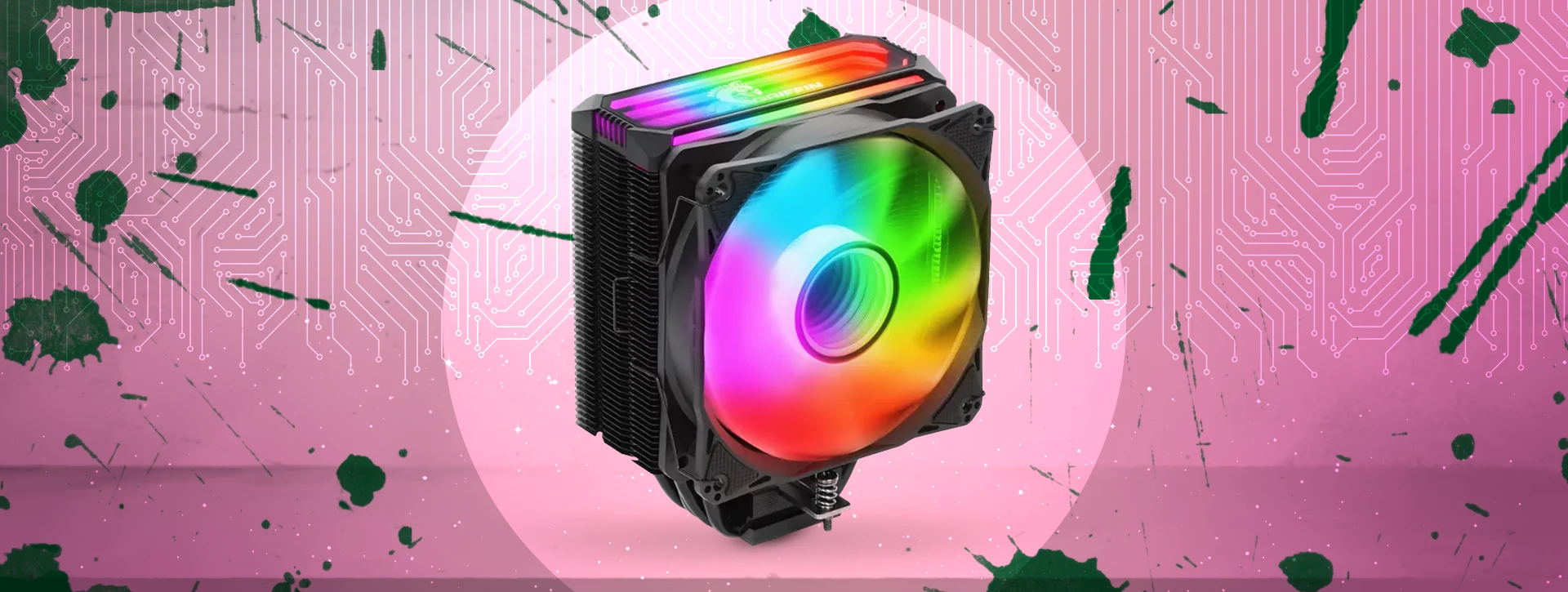 خنک کننده پردازنده گرین Green NOTUS 400 ARGB