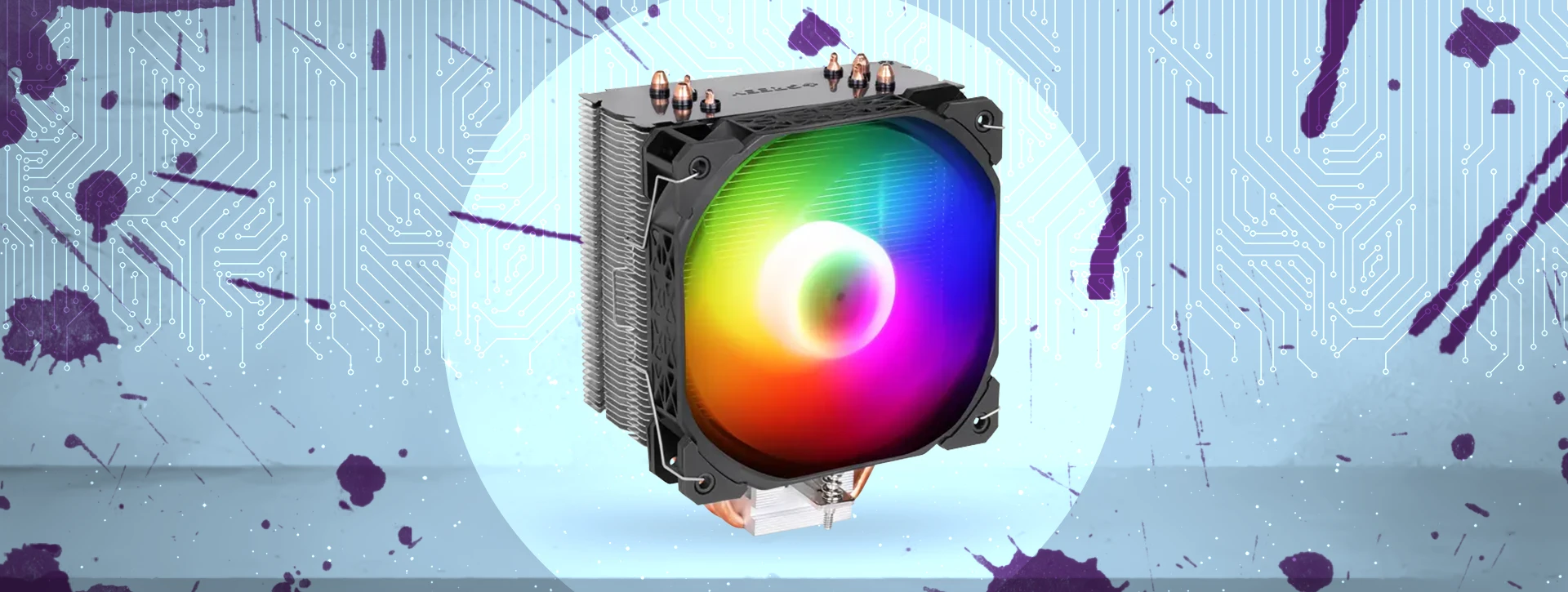 خنک کننده پردازنده گرین Green NOTUS 300 ARGB